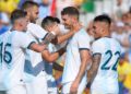 Argentina goleó a Ecuador