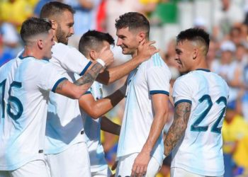Argentina goleó a Ecuador