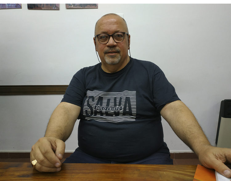 Walter Hugo en dialogo con Prensa 18