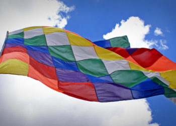 La Wiphala flameará en el Monumento a la Bandera
