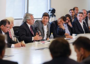 Alberto Fernández encabezó el primer encuentro multisectorial del Consejo contra el Hambre