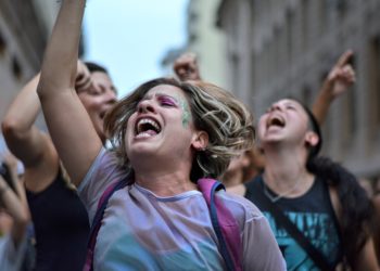 Multitudinaria marcha del #9m