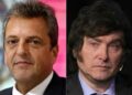 Sergio Massa reconoció a Javier Milei como el presidente electo