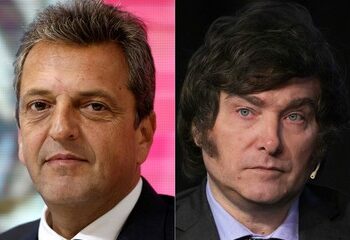 Sergio Massa reconoció a Javier Milei como el presidente electo